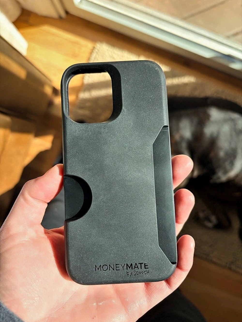 ScoopH MoneyMate for iPhone 16 Pro Max Black iPhone Case Like New